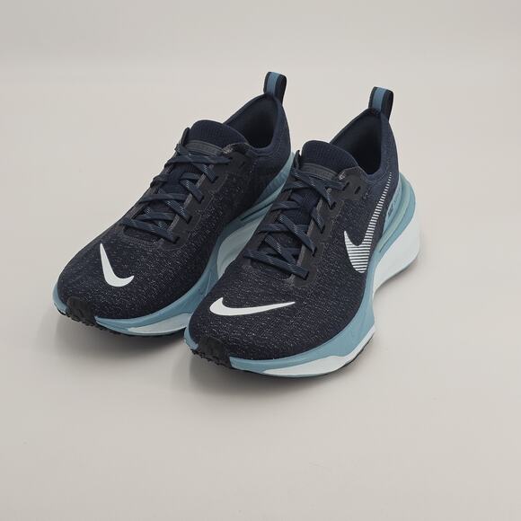 NEW Nike ZoomX Invincible 3 Womens 8 Running Shoe Armory Navy Denim Turquoise - Picture 1 of 12